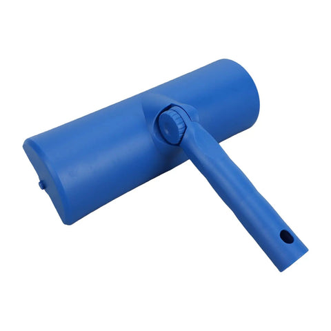 Heavy Duty 10 Inch Paint Roller With Integrated Spatter Shield For Ceilings And Walls Easy Roll Zero Drip No Mess Straight Up Professional Grade for even application.