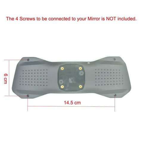 Rear View Mirror Back Plate Panel And Interior Mirror Bracket Arm For Car DVR Strap Replacement No Strap Needed Metal Mount