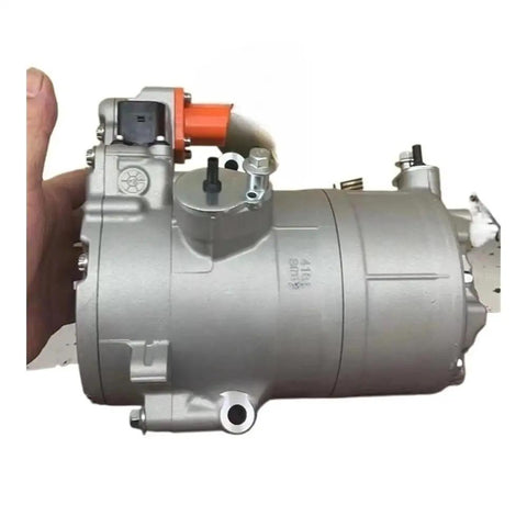 Porsche Taycan AC Compressor Replacement 2020 To 2023 Models Oem 9J1816797C electric AC pump side view for EV systems.