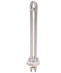 Heavy Duty Immersion Water Heater One Inch Npt Thread Portable 300 To 1500 Watt Fast Heat Element with stainless steel housing.