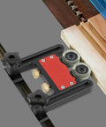 Table Saw Push Block With Bearing Stock Roller Aluminum Alloy Wheel System And Polyurethane Wheels for smooth feeding