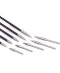 12 Pack Pro Grade Archery Arrow Field Points Stainless Steel Broadhead Tips 80 To 200 Grain For 4.2mm ID Arrow Shafts