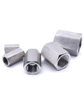 Heavy Duty Stainless Steel Hose Adapter And Tap Connector Kit With One Eighth One Quarter Three Eighth One Half Three Quarter One Inch NPT BSPP Female Hex Couplings For Water Gas Propane High Pressure 304 Stainless Steel Fittings, assorted sizes