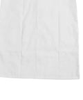 Lower section of Unisex White Lab Coat With Long Sleeves For Pros Nurse Uniform Style Easy Care Polyester Cotton Blend