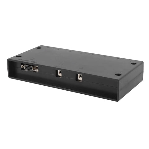 Back view of 8 Gang Car Touch Switch Panel With IP68 Waterproof LED Indicators showing ports for 12V and 24V connections
