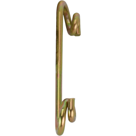 Ridiculously Tough Quarter Turn Fastener Springs With Heavy Duty Zinc Plated Steel For Rock Solid Grip And Zero Hassle Rivet Mounting Includes Ten Pieces, displaying a quarter turn fastener spring.