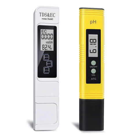 4 In 1 PH Meter TDS EC Temperature Tester For Drinking Water, Pools, Aquariums, Hydroponics, And RO Systems, Digital PH Tester
