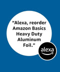 Heavy Duty Aluminum Foil Roll For Cooking And Grilling, Oven Safe And Grill Ready, with Alexa reorder prompt