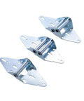 Steel hinges with zinc finish from Garage Door Hinge And Roller Tune Up Kit For 8x7 Doors Built To Last Steel Hinges With Zinc Finish Nylon Rollers