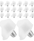 Plastic Shelf Support Pins For Kitchen Cabinets And Home Furniture No Tools Needed Easy Hand Install Universal Fit For Wood And Glass Shelves