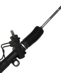 Close-up of a RWD Rack and Pinion Kit for 2000 2004 Dodge Dakota and 2000 2003 Durango showcasing the power steering assembly detail.