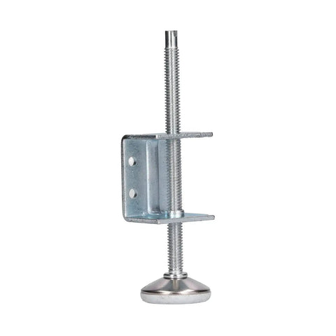 Adjustable Foot Leveling Feet With Screw In Furniture Nut Levelers for bed and cabinet with metal and plastic base
