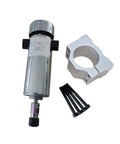 Air Cooled CNC Spindle Kit 0.8kW 110V 20000RPM ER11 Chuck with components and mount bracket