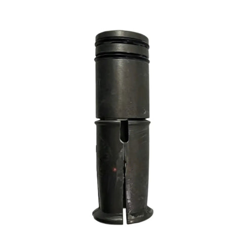 BT40 Spindle Broach Claw With Internal Thread Four Petal Design For CNC Machine Tool Changer shown upright with visible split.
