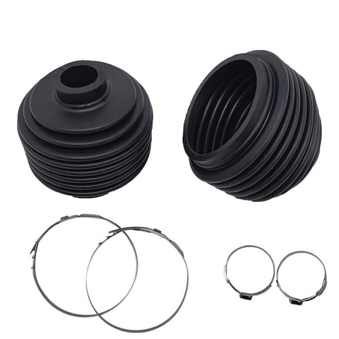Intermediate Steering Shaft Coupler Boot For Easy Install Replacement Boot Kit For Steering Column Compatible With 19177403 19210226 84386512 Built Tough For Durable Smooth Steering And Quick Fit showcasing boot and clamps