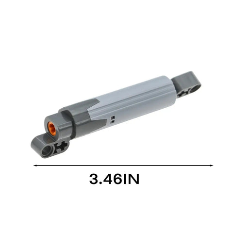 Five Pack Linear Actuators With Axle And Pin Connectors For Technic Builds, Replacement Parts For MOC Cars And Trucks, single actuator