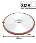 125Mm Diamond Grinding Wheel For Angle Grinder Parallel Disc For Metal Tungsten Steel Milling Cutter Tool 125x32x8x4 mm
