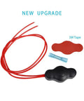 12V Waterproof Push Button On Off Switch with Quick Connector and 3M tape for LED accent lighting installation.