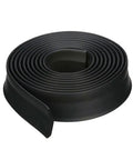 Premium EPDM Rubber Garage Door Bottom Weather Seal For 16 Foot Wide Doors rolled up showing black rubber material for weatherproof installation.