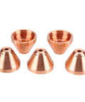 Five Piece Plasma Cup Cap 220673 Set For MAX45 Cutting Torch High Temperature Plasma Cutter