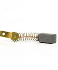 High Performance Carbon Brush Replacement For Porter Cable And Black And Decker R08 Power Tools Replaces Oem 876345 showing graphite brush with spring.