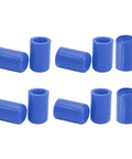 Blue Silicone Vacuum Hose Caps 16mm Inner Diameter 10 Pack Universal Car Intake And Vent Hose End Plugs Durable Silicone Covers