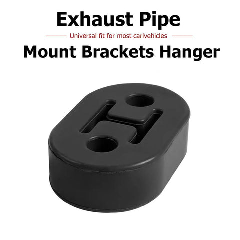 Car Exhaust Hanger 4 Pack Rubber Insulator Bushing Mount With 2 Holes Zero Point Four Seven Inch 12mm Universal Fit