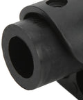 Close-up of spearfishing muzzle opening, ABS build, part of Ultra Lightweight Spearfishing Muzzle For Speargun Beefy High Strength durable gear.