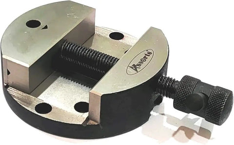 65mm self-centering 3 jaw chuck from 4 Inch Milling Indexing Rotary Table Kit With Tailstock, M6 Clamp Set, 65mm Self Centering 3 Jaw Chuck And Round Vise, Precision Horizontal And Vertical Metalworking Jig For DIY And Pro Workshops.