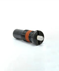 Rock Solid Carbon Steel Spring Plunger With Flange Mount Telescopic Index Finger Pin for light load positioning tasks, detailed view.