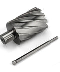 Heavy Duty Annular Cutter with 3/4 Weldon Shank and 1-13/16 Cut Diameter Features 2 Cut Depth Made from Tough High Speed Steel
