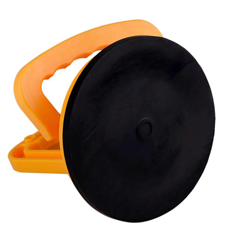 Heavy Duty Glass Vacuum Lifter With 5 Inch Suction Cup Power Grip For Glass Tiles Mirrors Granite Double Handle Locking Lever