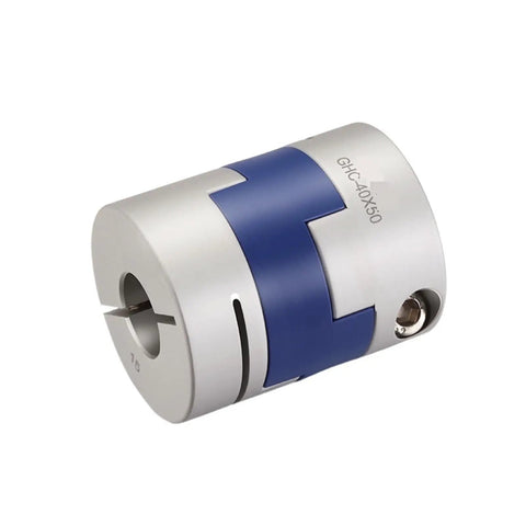 Heavy Duty Aluminum Alloy Flexible Oldham Coupling Shaft 5mm To 16mm For Encoder Applications close-up view showing details.