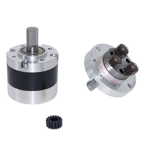 Top Shelf 45Mm Precision Planetary Gearbox And Gear Reducer For Dc Motors Crafted With Badass High Torque Metal Housing designed for robotics.