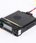 MD9600 GPS DMR Dual Band 50 Watt Mobile Radio for Cars and Trucks with AES256 Encryption and Built In GPS, top view.
