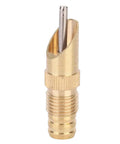 Brass nozzle for Auto Flow Rabbit Water Feeder Kit With Hose Hookup For Small Critters And Poultry Coops, durable and efficient.