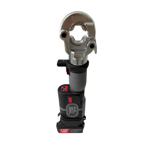 Hot MEZ-300 Hydraulic Battery Powered Cable Lug Crimpers Rechargeable 18V Electric Press Tool with rechargeable battery and die.
