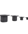 Premium Low Impact Socket Adapter Set For Tight Spots With Magnetic Drive And Easy Access Reducing Tools That Make Auto Repair A Breeze Every Single Time, 4 black adapters