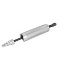 Heavy Duty Piston Pin Puller For Small Engine Rebuilds With Five Metric Adapters and aluminum alloy construction tool with textured handle.