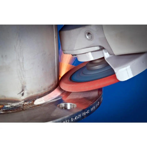 Polifan Curve Flap Disc 5 Inch By 7/8 Inch 60 Grit Ceramic Oxide Welding Accessory grinding steel corner
