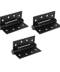 Heavy Duty 4 Inch Ball Bearing Door Hinges Built To Last Tough As Nails Stainless Steel Concealed Hinges With Square Corner 304 Matte Black Finish