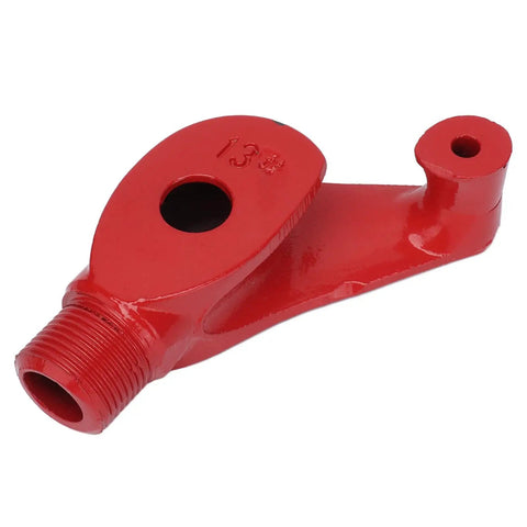 Rock Solid High Hardness Carbon Steel Manual Pipe Bender red handle component for bending aluminum and PVC tubes.