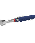 Telescoping Magnetic Pickup Tool With 20 Lb Pull Strength, Extends From 7 To 31 Inches featuring a blue handle and metal tip