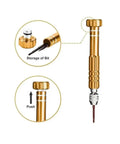 All In One Watch Repair Toolkit For Quick Fixes And Strap Swaps With Back Case Opener Link Pin Remover Spring Bar Remover Replacement