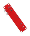 Rear view of the 5 Pack 10K Logarithmic Slide Potentiometer Module With Dual Output For Arduino AVR And Motor Control Projects Breadboard Friendly