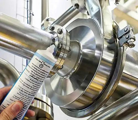 Applying 4 Oz Food Safe Silicone Grease Tube For O Rings And Gaskets Heavy Duty Lubricant For Mixers And Soft Serve Machines NSF Certified