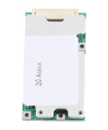 10S 36V 30A Lithium Ion Battery Management Board with Active Balancer and Charge Control for Electric Bikes and Solar Inverters, top view.