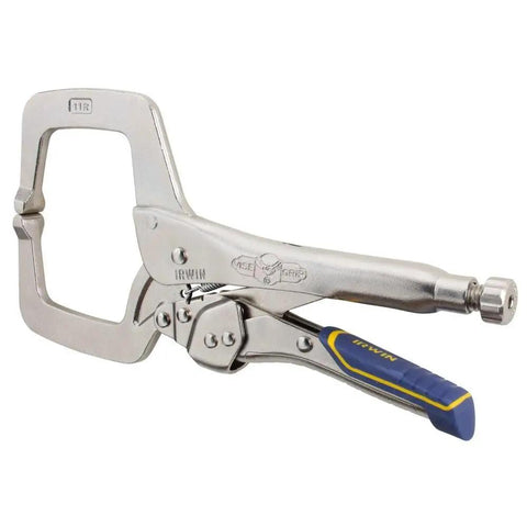 Welding Pliers With Fast Release And C Clamp Locking 11 Inch High Temperature Work Ready Twenty Percent Smaller Grip Span