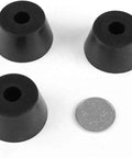 10 Pack Rubber Feet Bumpers For Furniture And Tables Amped Up For Amplifiers And Speaker Cabinets Non Marking Floor Protectors D25x20xH12mm