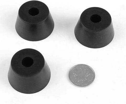 10 Pack Rubber Feet Bumpers For Furniture And Tables Amped Up For Amplifiers And Speaker Cabinets Non Marking Floor Protectors D25x20xH12mm